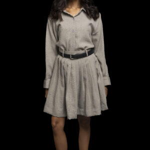 Grey skirt set